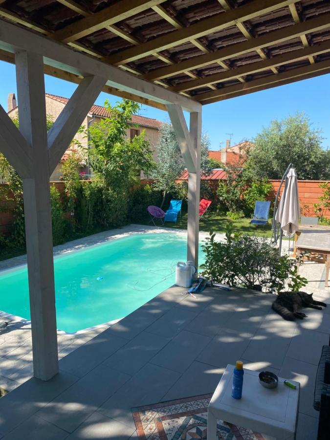 Cugnaux Toulouse Metropole Ouest Chambre Privee De Luxe - Sdb Wc Privee Terrasse Piscine Aqua Bike Екстериор снимка