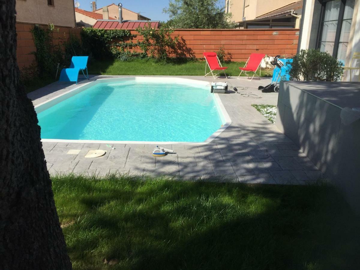 Cugnaux Toulouse Metropole Ouest Chambre Privee De Luxe - Sdb Wc Privee Terrasse Piscine Aqua Bike Екстериор снимка